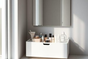 IKEA コスメワゴン：美しさを引き立てる収納術