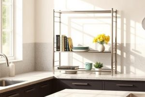 IKEA レンジラック：賢い収納術でキッチンをもっと快適に