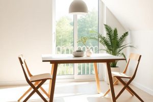 IKEA 折りたたみダイニングテーブル：スペースを節約する賢い選択肢