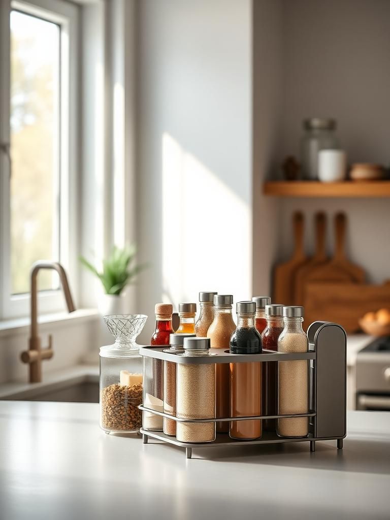 IKEA 調味料ラック：キッチンの収納を楽にする方法