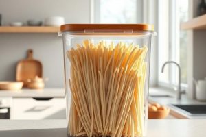 IKEAのパスタケースで乾麺をスッキリ保存 3 IKEAのパスタケースで乾麺をスッキリ保存