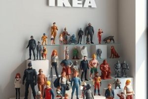 IKEAのフィギュアケースならデトルフが最強？
