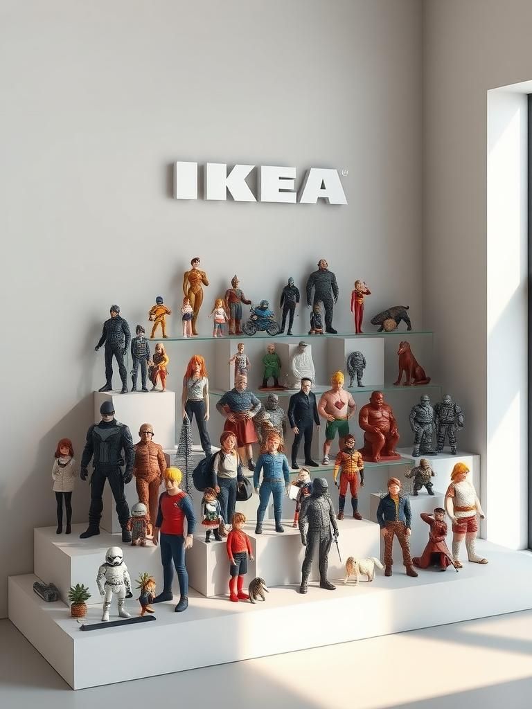 IKEAのフィギュアケースならデトルフが最強？