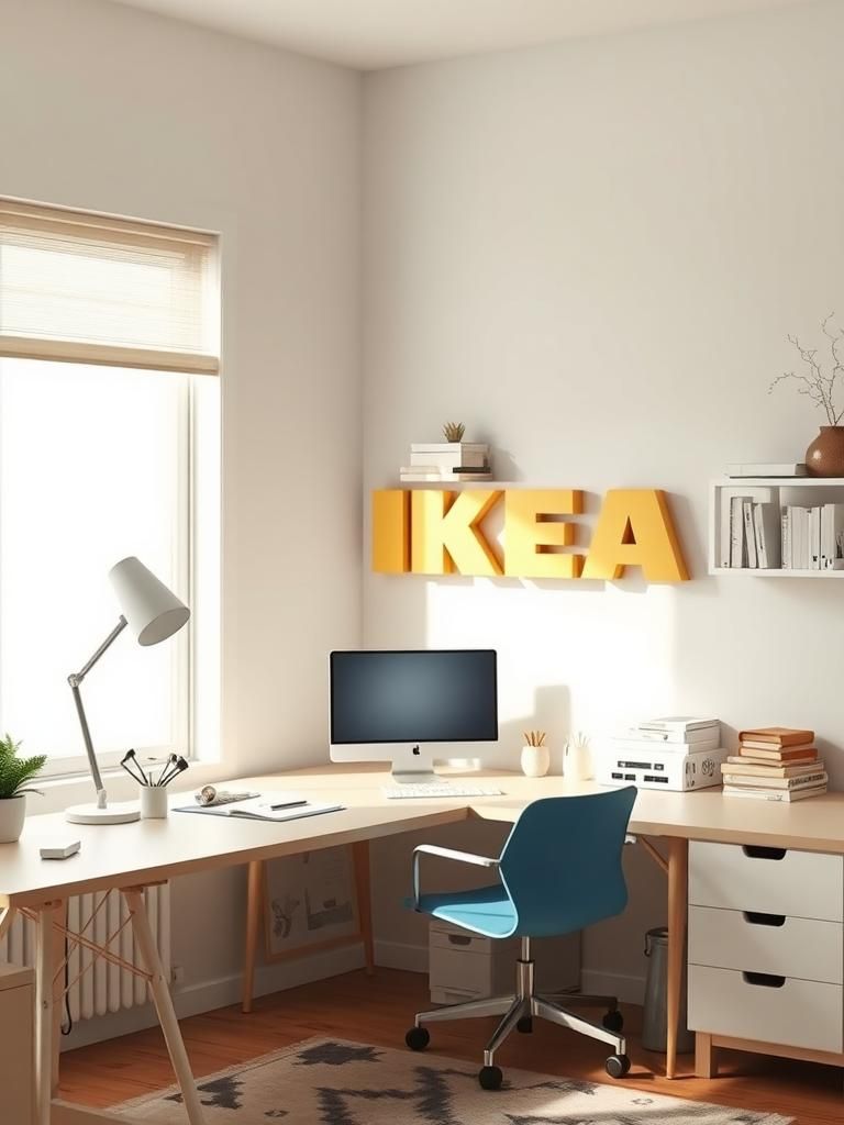 IKEAのレタートレイでデスク周りをスッキリ整理 1 IKEAのレタートレイでデスク周りをスッキリ整理