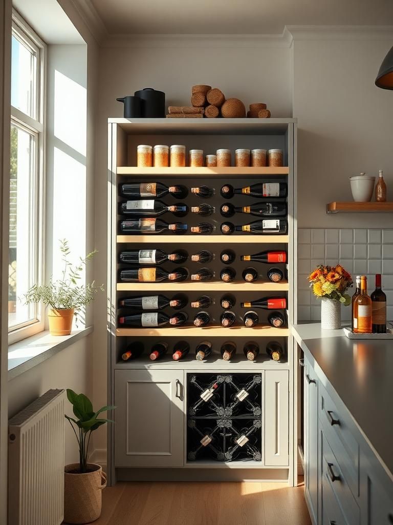 ikea ワインラックでおしゃれに収納 1 ikea ワインラックでおしゃれに収納