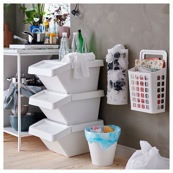 ikea 鍋ぶたオーガナイザーでキッチンすっきり 2 variera waste bin white 1343045 ph177418 s5