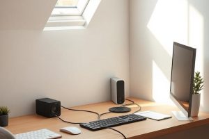 配線スッキリ！IKEAのケーブルボックス活用アイデア