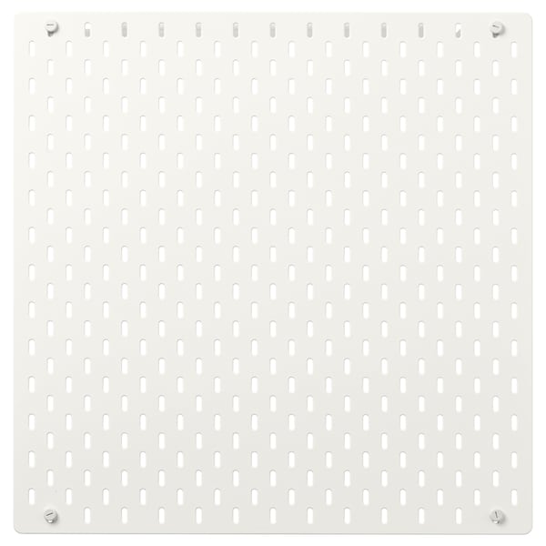 ikea ペグボード 収納力抜群の便利アイテム 5 skadis pegboard white 0710682 pe727708 s5